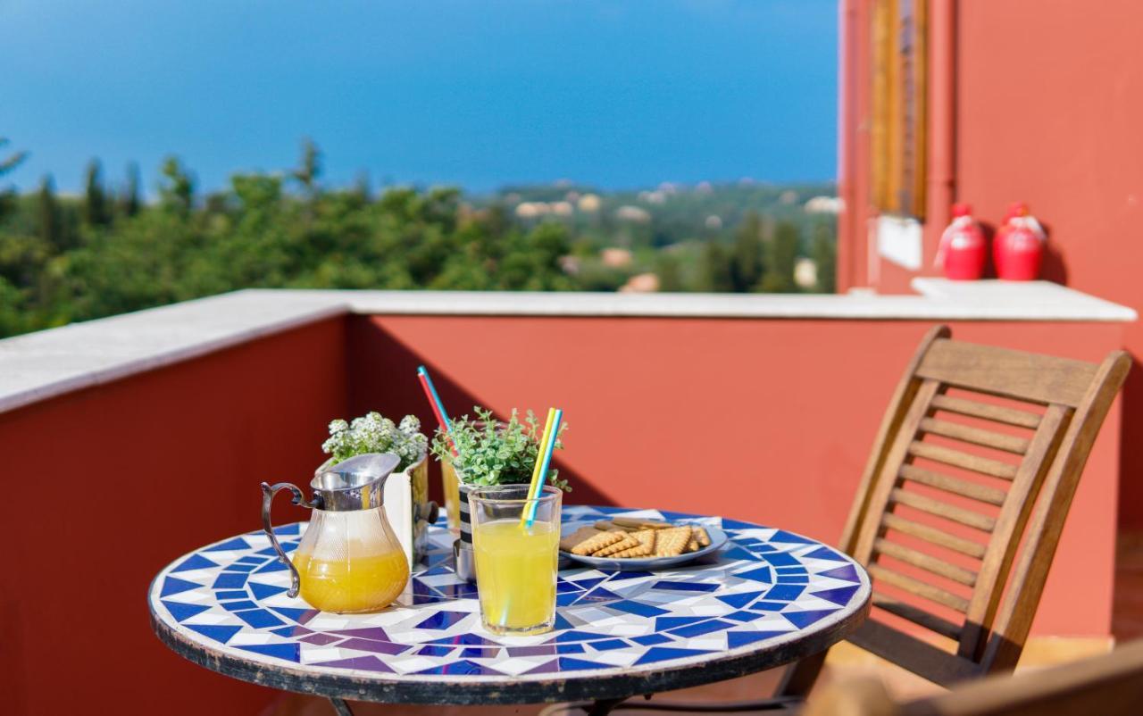 Postatiko Holiday Home Central Corfu Kynopiastai Luaran gambar